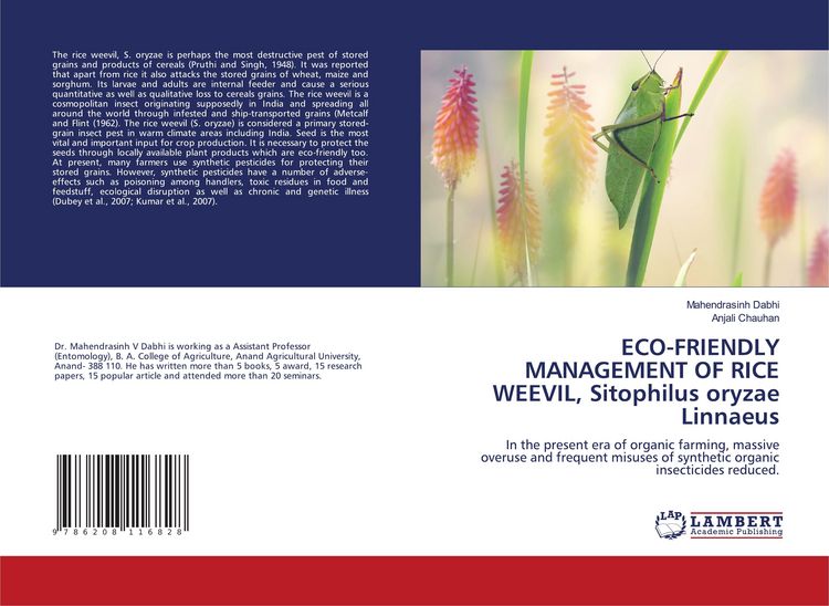 Produktbild: Eco-Friendly Management Of Rice Weevil, Sitophilus Oryzae Linnaeus