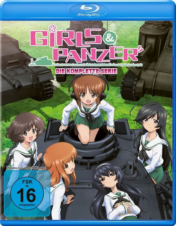 Produktbild: Girls & Panzer - Die komplette Serie (Volume 1-3 + OVA) [4 BRs]