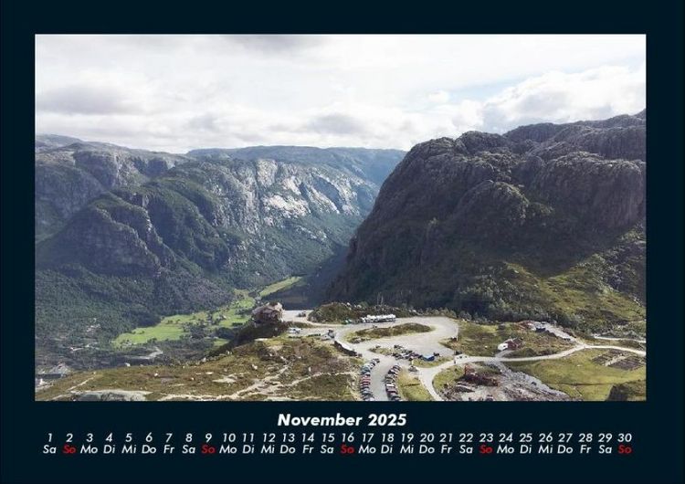 Produktbild: Berglandschaften 2025 Fotokalender DIN A4