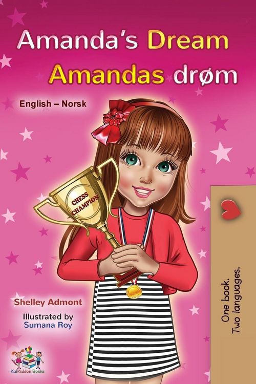 Produktbild: Amanda's Dream (English Norwegian Bilingual Book for Kids)