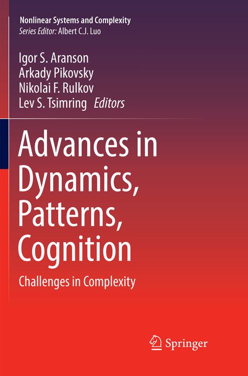 Produktbild: Advances in Dynamics, Patterns, Cognition