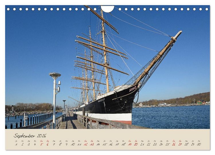 Produktbild: Liebenswertes Travem&uuml;de (Wandkalender 2026 DIN A4 quer), CALVENDO Monatskalender