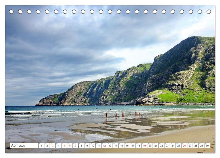 Produktbild: Norwegen PUR (Tischkalender 2026 DIN A5 quer), CALVENDO Monatskalender