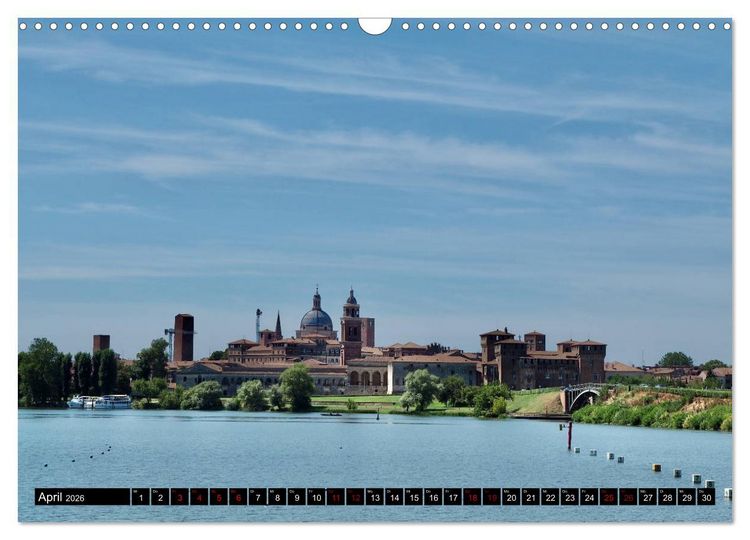 Produktbild: Die Renaissancestadt Mantua (Wandkalender 2026 DIN A3 quer), CALVENDO Monatskalender