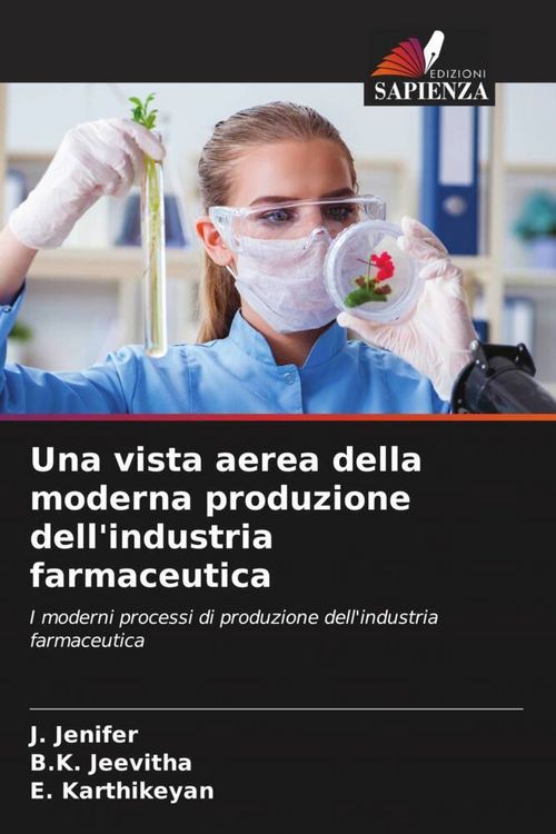 Produktbild: Una vista aerea della moderna produzione dell'industria farmaceutica