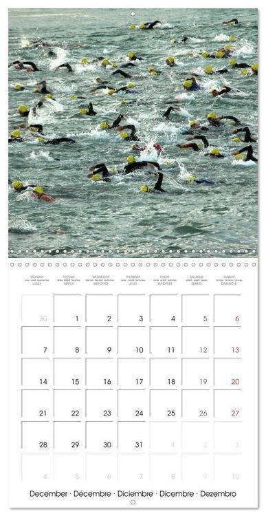 Produktbild: Triathlon Fairly Close (Wall Calendar 2026 12 &times; 12 Inch) CALVENDO 12 Month Wall Calendar