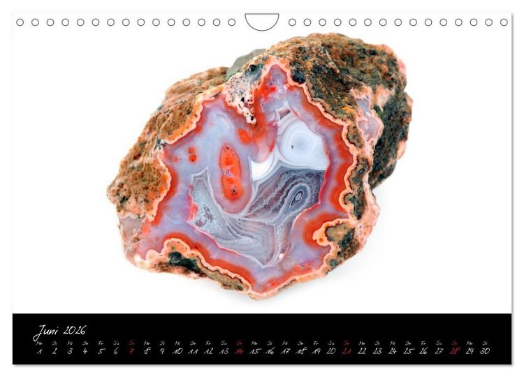 Produktbild: Achate - Naturwunder (Wandkalender 2026 DIN A4 quer), CALVENDO Monatskalender