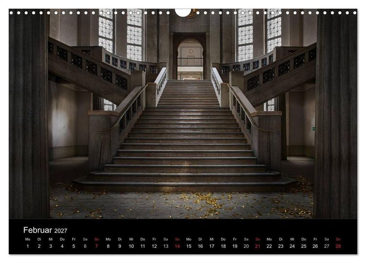 Produktbild: Geheimnisvolle Orte - Lost Places (Wandkalender 2027 DIN A3 quer), CALVENDO Monatskalender