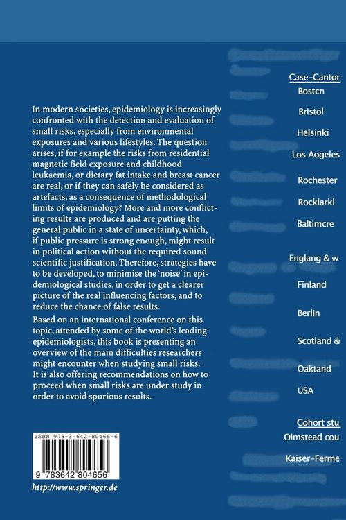 Produktbild: Epidemiological Practices in Research on Small Effects