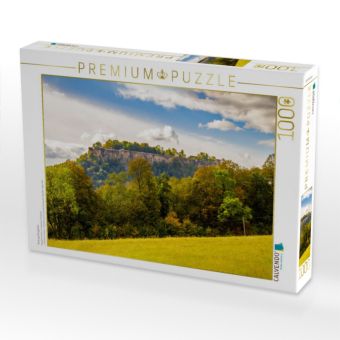 Produktbild: CALVENDO Puzzle Festung K&ouml;nigstein | 1000 Teile Lege-Gr&ouml;&szlig;e 64x48cm Foto-Puzzle f&uuml;r gl&uuml;ckliche Stunden