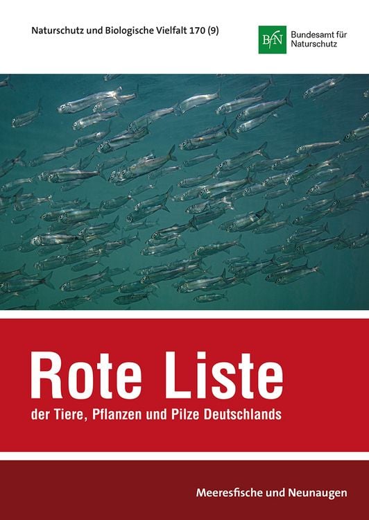 Produktbild: NaBiV Heft 170/9: Rote Liste und Gesamtartenliste der Fische und Neunaugen (Elas