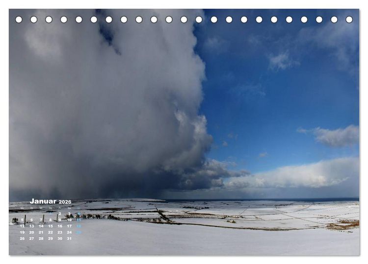 Produktbild: Wolkentr&auml;ume - Traumwolken (Tischkalender 2026 DIN A5 quer), CALVENDO Monatskalender