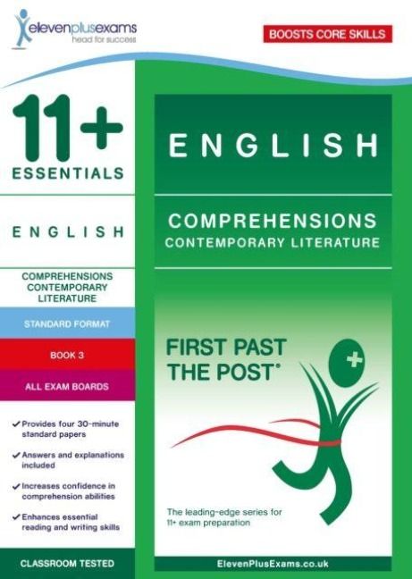 Produktbild: 11+ Essentials English Comprehensions: Contemporary Literature Book 3 - Standard Format