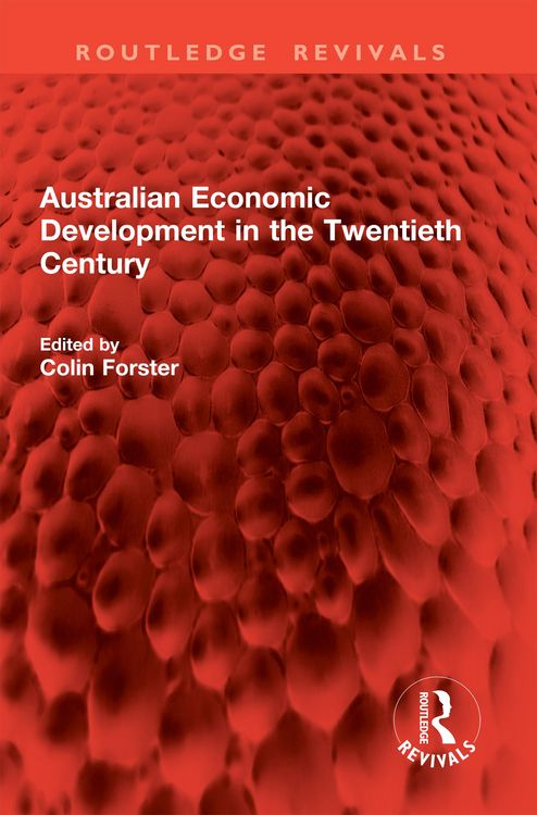 Produktbild: Australian Economic Development in the Twentieth Century