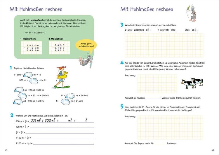 Produktbild: Fit f&uuml;r Mathe 4. Klasse. Lernen und verstehen