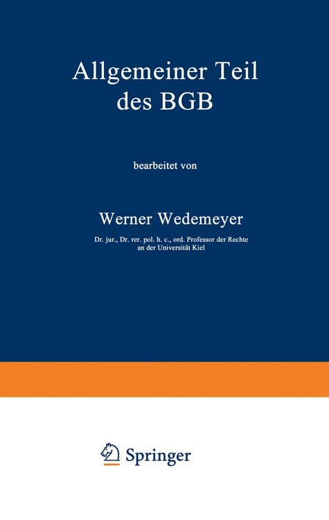 Produktbild: Allgemeiner Teil des BGB