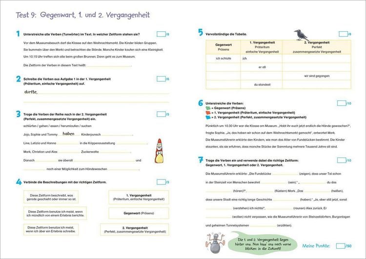Produktbild: Fit f&uuml;r Deutsch 4. Klasse. Mein Testheft