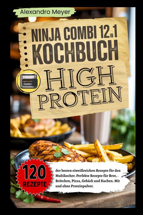 Produktbild: Ninja Combi 12-in-1 Kochbuch High Protein