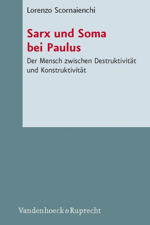 Produktbild: Sarx und Soma bei Paulus