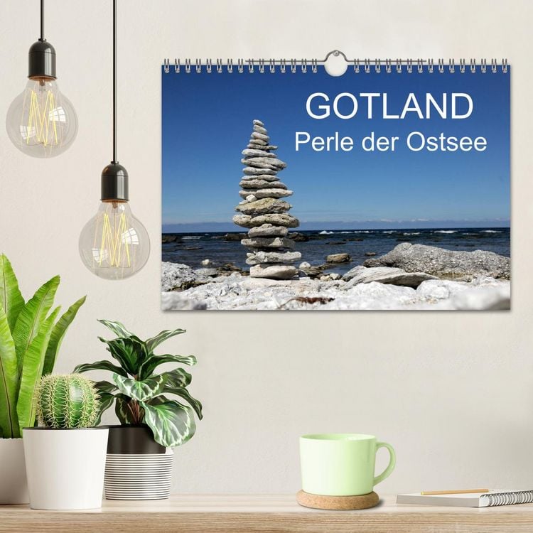 Produktbild: Gotland - Perle der Ostsee (Wandkalender 2026 DIN A4 quer), CALVENDO Monatskalender