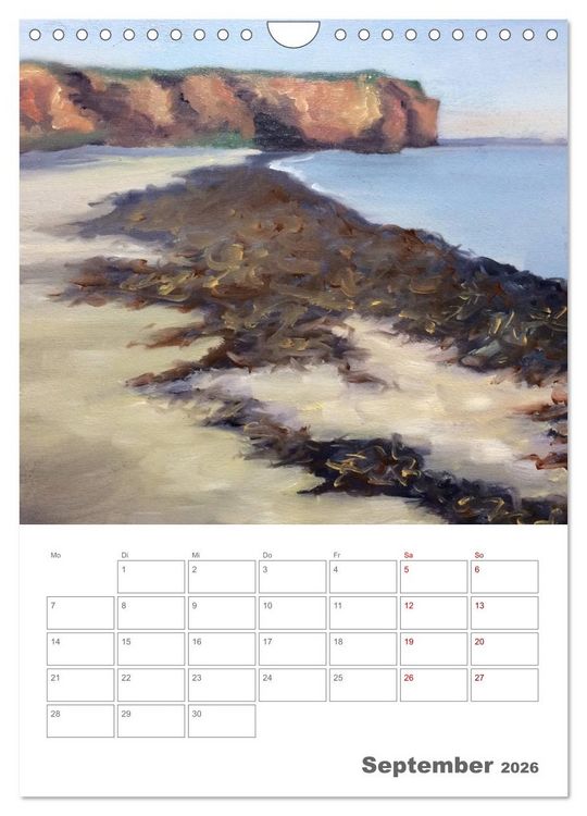 Produktbild: Malerisches Helgoland (Wandkalender 2026 DIN A4 hoch), CALVENDO Monatskalender