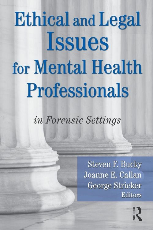 Produktbild: Ethical and Legal Issues for Mental Health Professionals