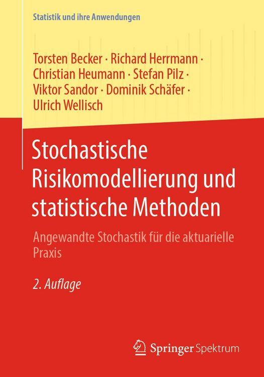 Produktbild: Stochastische Risikomodellierung und statistische Methoden