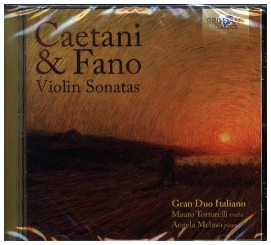 Produktbild: Caetani/Fano:Violin Sonatas