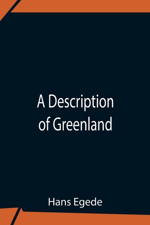 Produktbild: A Description Of Greenland