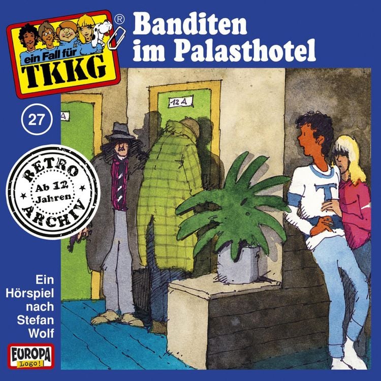 Produktbild: TKKG - Folge 27: Banditen im Palasthotel