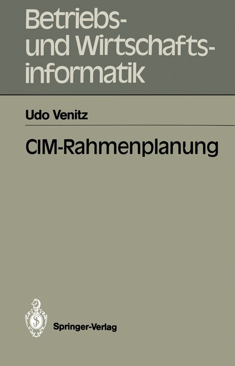 Produktbild: CIM-Rahmenplanung