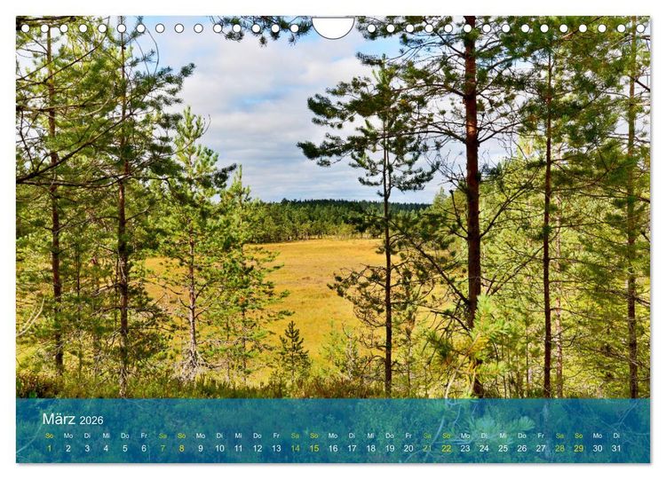 Produktbild: Zauberhaftes V&auml;rmland (Wandkalender 2026 DIN A4 quer), CALVENDO Monatskalender