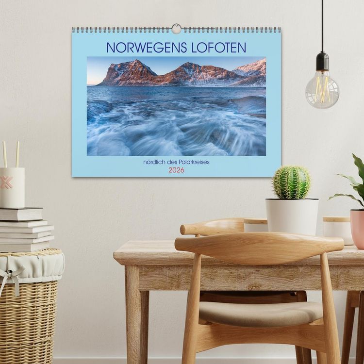 Produktbild: Norwegens Lofoten (Wandkalender 2026 DIN A3 quer), CALVENDO Monatskalender