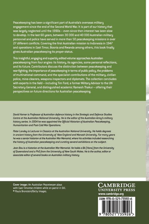 Produktbild: Australian Peacekeeping