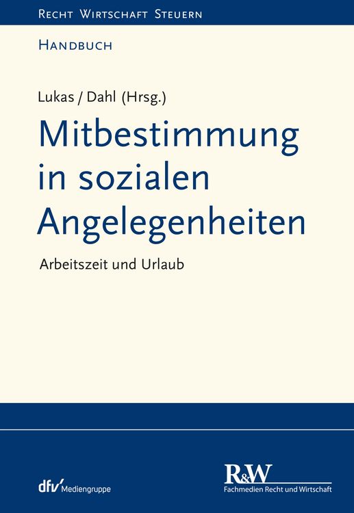 Produktbild: Mitbestimmung in sozialen Angelegenheiten, Band 1