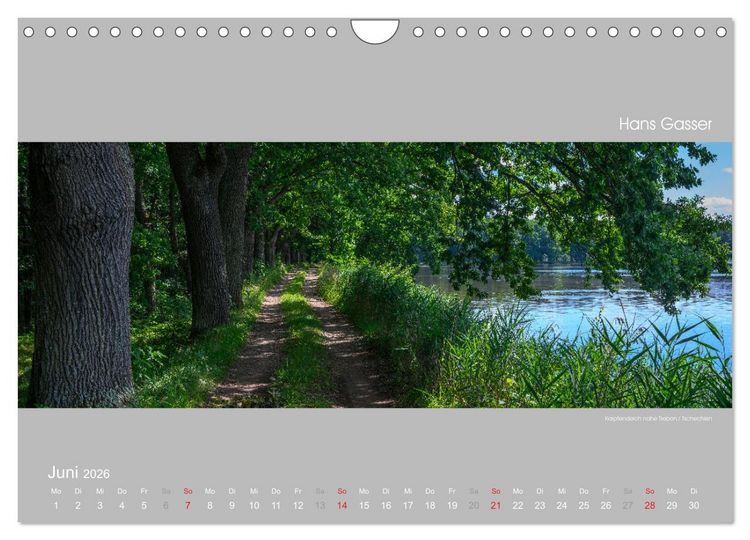 Produktbild: GROSSARTIGE LANDSCHAFTEN 2026 (Wandkalender 2026 DIN A4 quer), CALVENDO Monatskalender