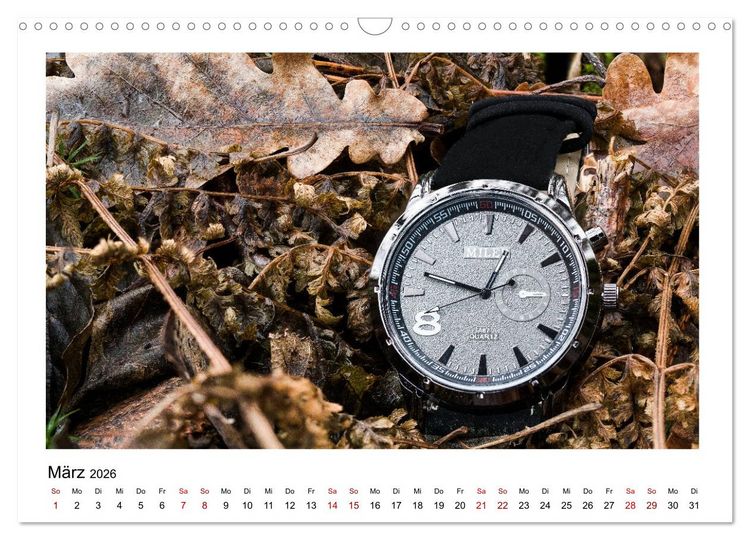 Produktbild: Uhren aus aller Welt - Die Fortsetzung (Wandkalender 2026 DIN A3 quer), CALVENDO Monatskalender
