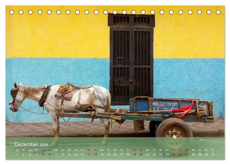 Produktbild: Entdecke Nicaragua (Tischkalender 2026 DIN A5 quer), CALVENDO Monatskalender
