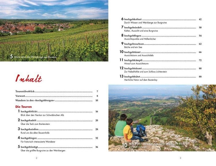 Produktbild: &raquo;Hochgehberge&laquo; zum Runterkommen