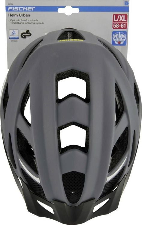 Fischer Fahrrad Urban Levin M MTB-Helm Grau, Schwarz Konfektionsgre=M  kaufen