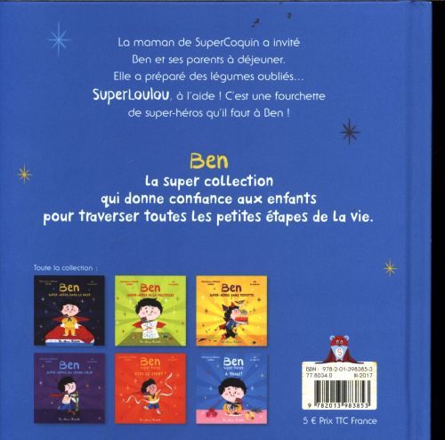 Produktbild: Ben, super-h&eacute;ros : &agrave; table !