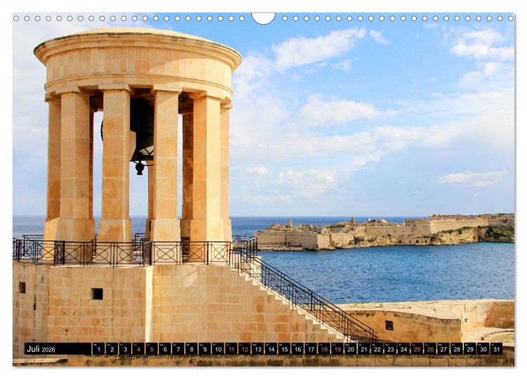Produktbild: Malta - Juwel im Mittelmeer (Wandkalender 2026 DIN A3 quer), CALVENDO Monatskalender