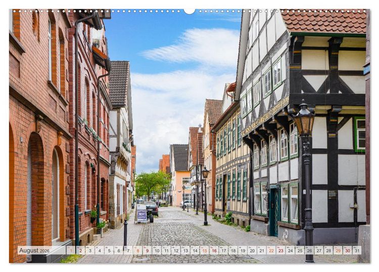 Produktbild: Rinteln Impressionen (hochwertiger Premium Wandkalender 2026 DIN A2 quer), Kunstdruck in Hochglanz