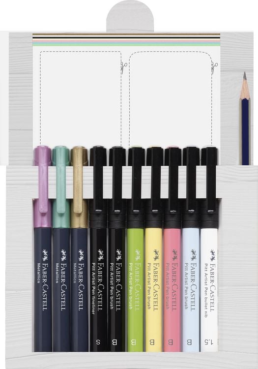 Produktbild: Faber-Castell Kreativset Handlettering 12-teilig