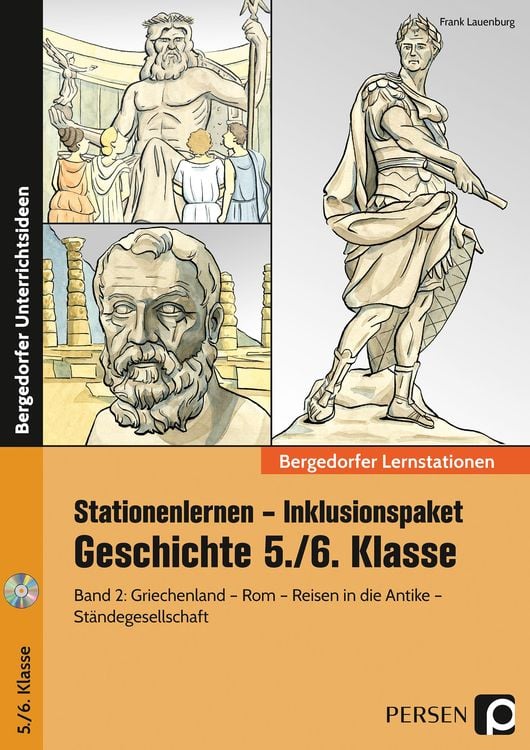 Produktbild: Stationenlernen Geschichte 5/6 Band 2 - inklusiv