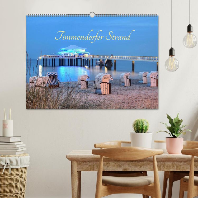 Produktbild: Timmendorfer Strand (Wandkalender 2026 DIN A2 quer), CALVENDO Monatskalender