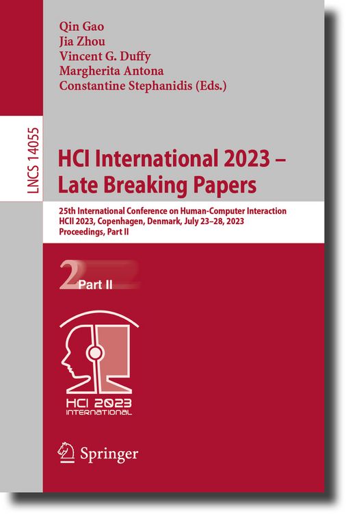 Produktbild: HCI International 2023 &ndash; Late Breaking Papers