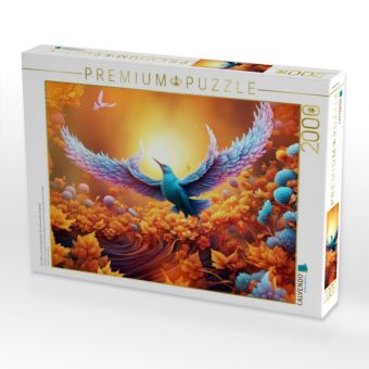 Produktbild: CALVENDO Puzzle Ein Motiv aus dem Kalender Vier Jahreszeiten Fraktale | 2000 Teile Lege-Gr&ouml;&szlig;e 90x67cm Foto-Puzzle f&uuml;r gl&uuml;ckliche Stunden