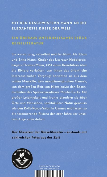 Produktbild: Das Buch von der Riviera