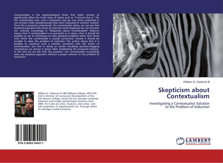 Produktbild: Skepticism about Contextualism